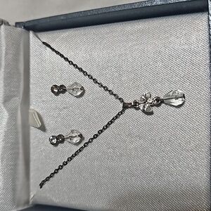 Vintage Worthington Fashion Accents Necklace and Earrings Jewelry Set